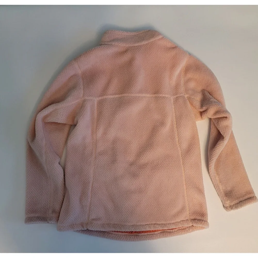 Girls Patagonia Fleece Pullover Size XL 14 Blush Color - Picture 7 of 7